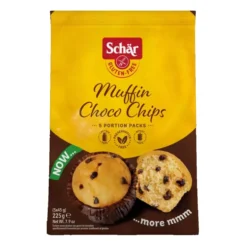 Dr.schar Schar Muffin Choco Chip senza glutine, 5 muffin