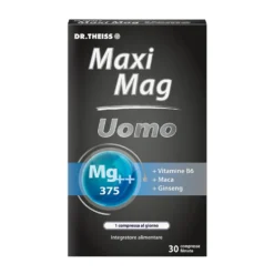 Dr. Theiss Maxi Mag Uomo - Integratore per la stanchezza e la funzionalità muscolare, 30 compresse