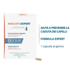 Ducray Anacaps - Expert Capelli e Unghie Caduta Persistente, 30 capsule