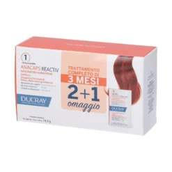 Ducray Anacaps - Reactiv Integratore Capelli Caduta Occasionale, 3x30 capsule