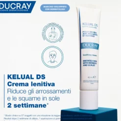 Ducray Kelual DS - Crema Lenitiva Anti-Squame Viso, 40ml