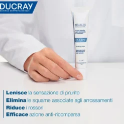 Ducray Kelual DS - Crema Lenitiva Anti-Squame Viso, 40ml
