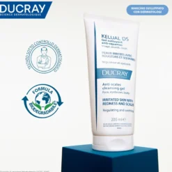 Ducray Kelual DS - Gel Detergente Anti Squame Anti-Irritazione Anti-Secchezza, 200ml