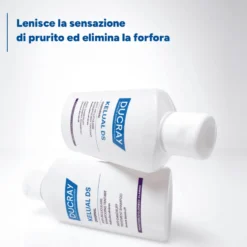 Ducray Kelual DS Original Shampoo Trattante contro la Forfora Severa Anti-Ricomparsa Lenisce la Sensazione di Prurito, 100ml