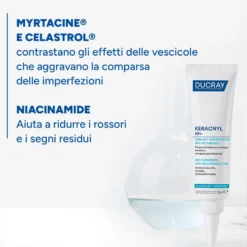 Ducray Keracnyl PP+ Trattamento Anti-Imperfezioni Anti-Ricomparsa, 30ml