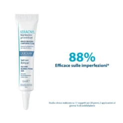 Ducray Keracnyl - Stop ai Brufoli Gel Disseccante Pelle Grassa Acneica, 10ml