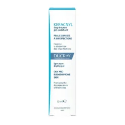 Ducray Keracnyl - Stop ai Brufoli Gel Disseccante Pelle Grassa Acneica, 10ml
