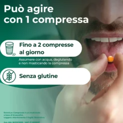 Dulcolax Compresse 5mg Bisacodile Trattamento Stitichezza Occasionale, 20 Compresse Rivestite