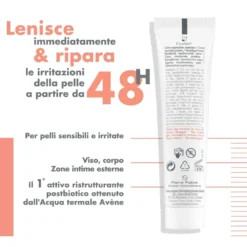Eau Thermale Avène Cicalfate+ - Crema Ristrutturante Protettiva, 40ml