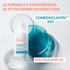 Eau Thermale Avène Cleanance - Comedomed+ Trattamento Intensivo Quotidiano Anti-Imperfezioni, 30ml