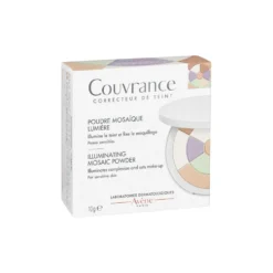 Eau Thermale Avène Couvrance - Cipria Mosaico Luminositè Fissante Opacizzante Sublimante, 10g