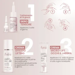 Eau Thermale Avène Hyaluron Activ Procedure Crema Effetto Lifting Anti età la Pelle Appare 7 Anni più Giovane con Retinal Niacinamide Acido Ialuronico, 30ml