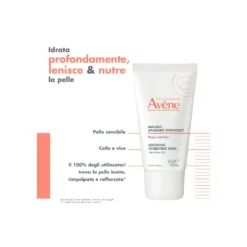 Eau Thermale Avène Les Essentiels - Maschera Lenitiva Idratante, 50ml
