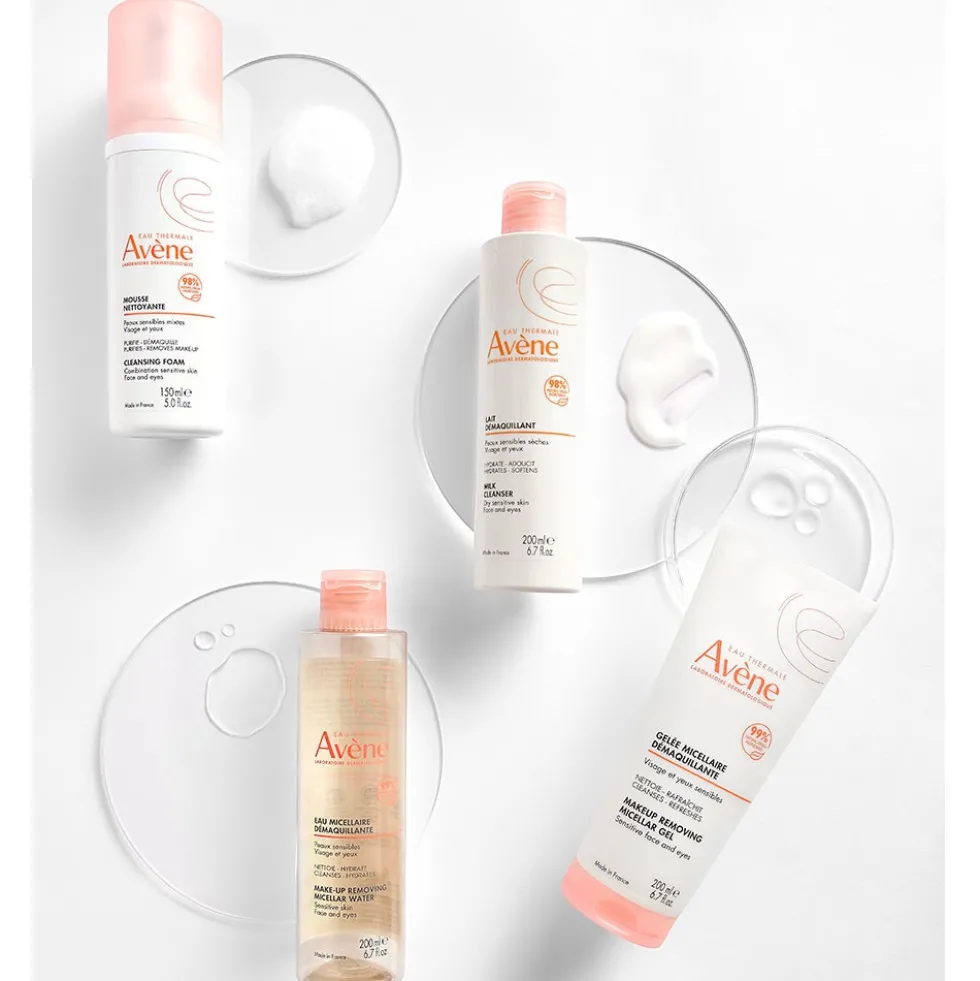 Eau Thermale Avène Les Essentiels - Acqua Micellare Detergente e Struccante, 400ml