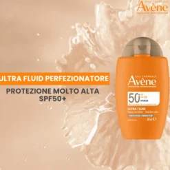 Eau Thermale Avène Ultra Fluid Perfezionatore Protezione Molto Alta SPF50+, 50ml
