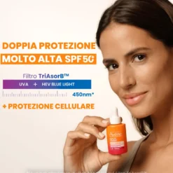 Eau Thermale Avène Ultra Siero SPF50+ - Siero viso con azione protettiva e rimpolpante, 30 ml
