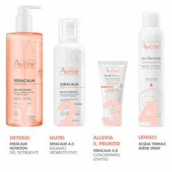 Eau Thermale Avène XeraCalm Nutrition - Gel Detergente per Pelle Secca, 500ml