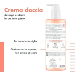Eau Thermale Avène XeraCalm Nutrition - Crema Doccia per Pelle Secca e Sensibile, 500ml