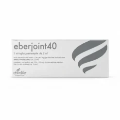 Eberlife Eberjoint 40 Acido ialuronico per la funzionalità articolare, 3 siringhe da 2 ml