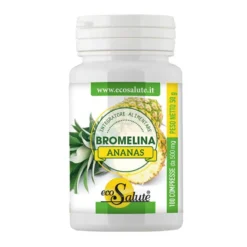 Eco Salute Bromelina Ananas Integratore Alimentare, 100 Compresse