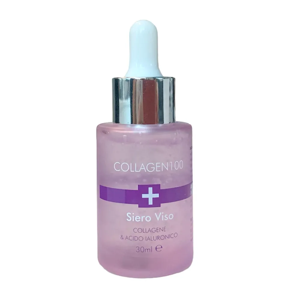 EFAS Linea100 - Collagen100 Siero Viso al Collagene e Acido Ialuronico, 30ml
