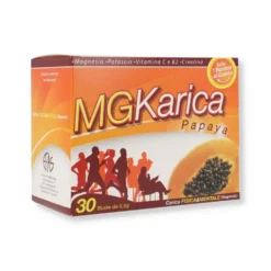 Efas Mg Karica Papaya - Integratore alimentare per la stanchezza fisica e mentale, 30 bustine