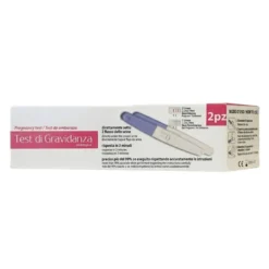 E.FA.S. Test di gravidanza - Kit per la ricerca dell'ormone hCG nelle urine, 2 pezzi monouso