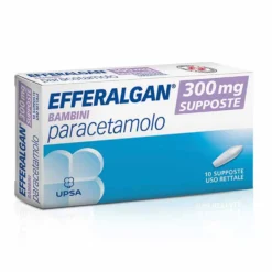 Efferalgan Bambini 300mg Dolore e Febbre, 10 Supposte