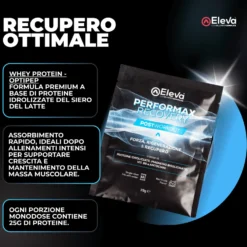 Eleva Performax Recovery - Integratore in polvere per il recupero muscolare, 1 bustina da 33 g