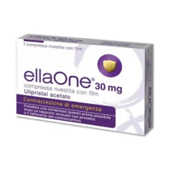Ellaone 30mg Ulipristal Acetato Contraccezione di Emergenza, 1 Compressa Rivestita