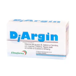 Elmafarma Diargin Integratore Energetico Tonico, 10 Flaconcini da 10ml