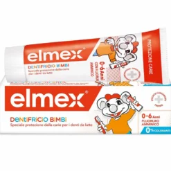 Elmex Dentifricio Junior Bimbi Bambini 0-6 Anni, 50ml