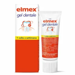 Elmex Elmex Gel Dentale Prodotto Medicinale per la Prevenzione dalla Carie, 25g
