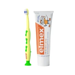 Elmex Kit Primi Dentini - Dentifricio 0-6 anni + Spazzolino 0-3 anni
