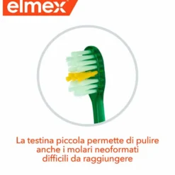 Elmex Spazzolino Junior Bimbi Bambini 6-12 Anni Morbido Vari Colori, 1 Pezzo