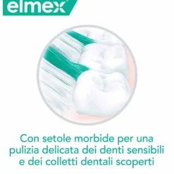 Elmex Spazzolino Sensitive Denti Sensibili Morbido, 1 Pezzo