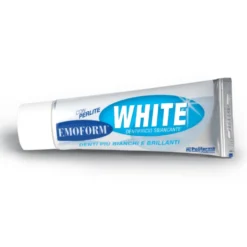 Emoform White Dentifricio Sbiancante e Lucidante a Bassa Abrasività, 40ml