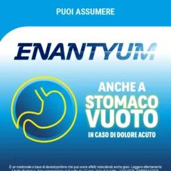 Enantyum 25 mg - Antidolorifico al dexketoprofene per i dolori acuti, 20 compresse rivestite