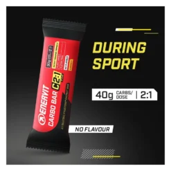 Enervit Carbo Bar C2:1Pro Gusto neutro - Barretta energetica per l'energia durante lo sport, 50 g