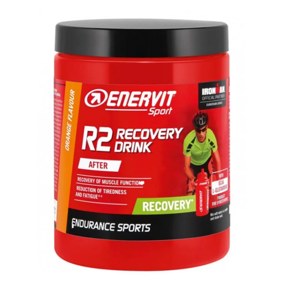 Enervit R2 Recovery Sport Integratore Alimentare Gusto Arancia, 400g