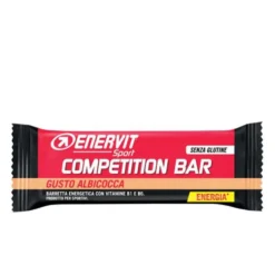 Enervit Sport Competition Bar gusto albicocca - Barretta energetica per l'endurance, 30 g
