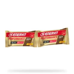 Enervit Sport Performance Bar Doppio Cacao - Barretta energetica per lo sport, 2 barrette da 30 g