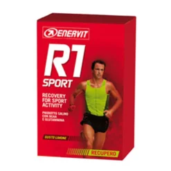 Enervit Sport Recupero R1 - Integratore al limone per il recupero muscolare, 10 bustine da 15 g