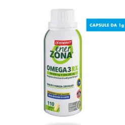 EnerZona Omega 3 RX Integratore di EPA e DHA, 110 Capsule x 1g