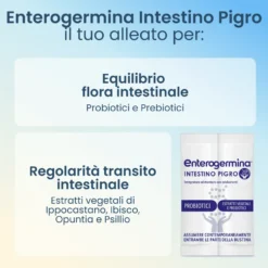 Enterogermina Intestino Pigro Integratore Alimentare, 20 bustine