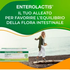 Enterolactis Bevibile Integratore di Fermenti Lattici Vivi, 12 Flaconi
