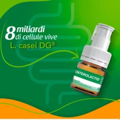 Enterolactis Bevibile Integratore di Fermenti Lattici Vivi, 6 Flaconi