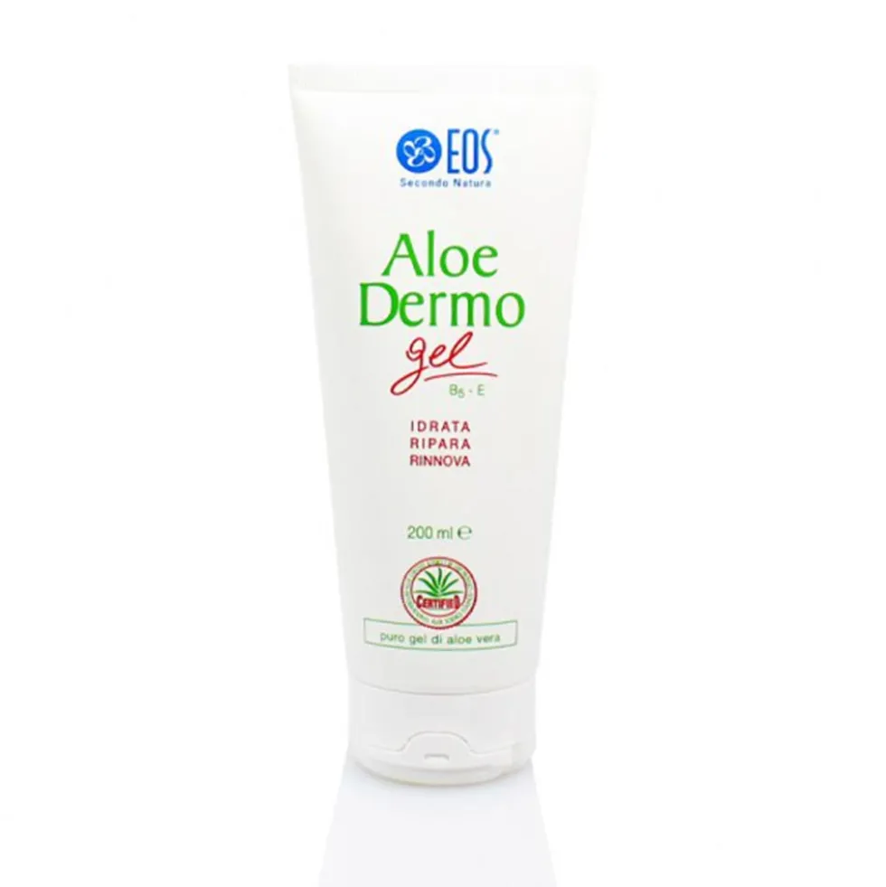 Eos Aloe Dermo-Gel Idratante Riparatore e Rinnovatore, 200ml