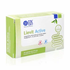 EOS Lievit Active Integratore Benessere Intestinale, 30 Capsule