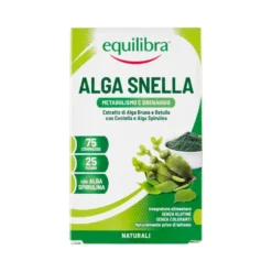 Equilibra Alga Snella Integratore per il Metabolismo e Drenaggio, 75 compresse